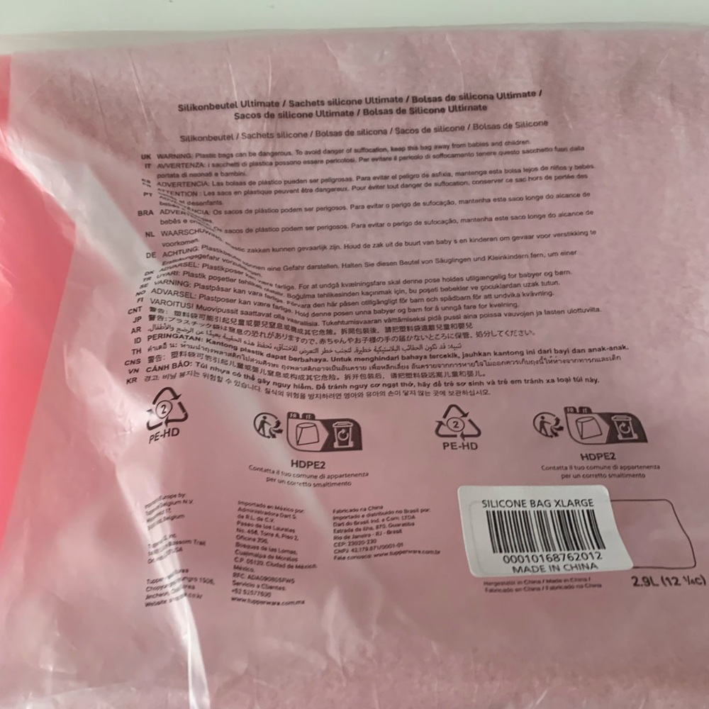 Tupperware Pink Storage Container - Picture 2 of 5